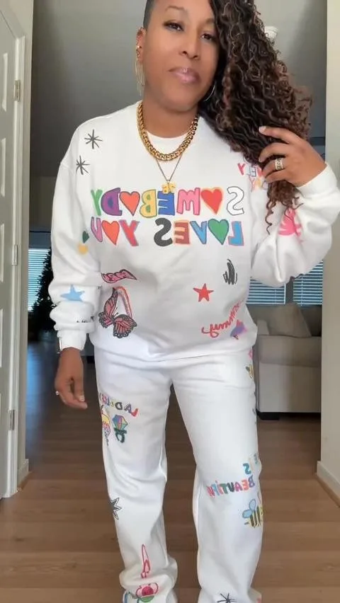 SOMEBODY LOVES YOU tracksuit