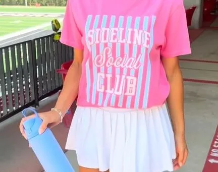 SIDELINE Social Club tee